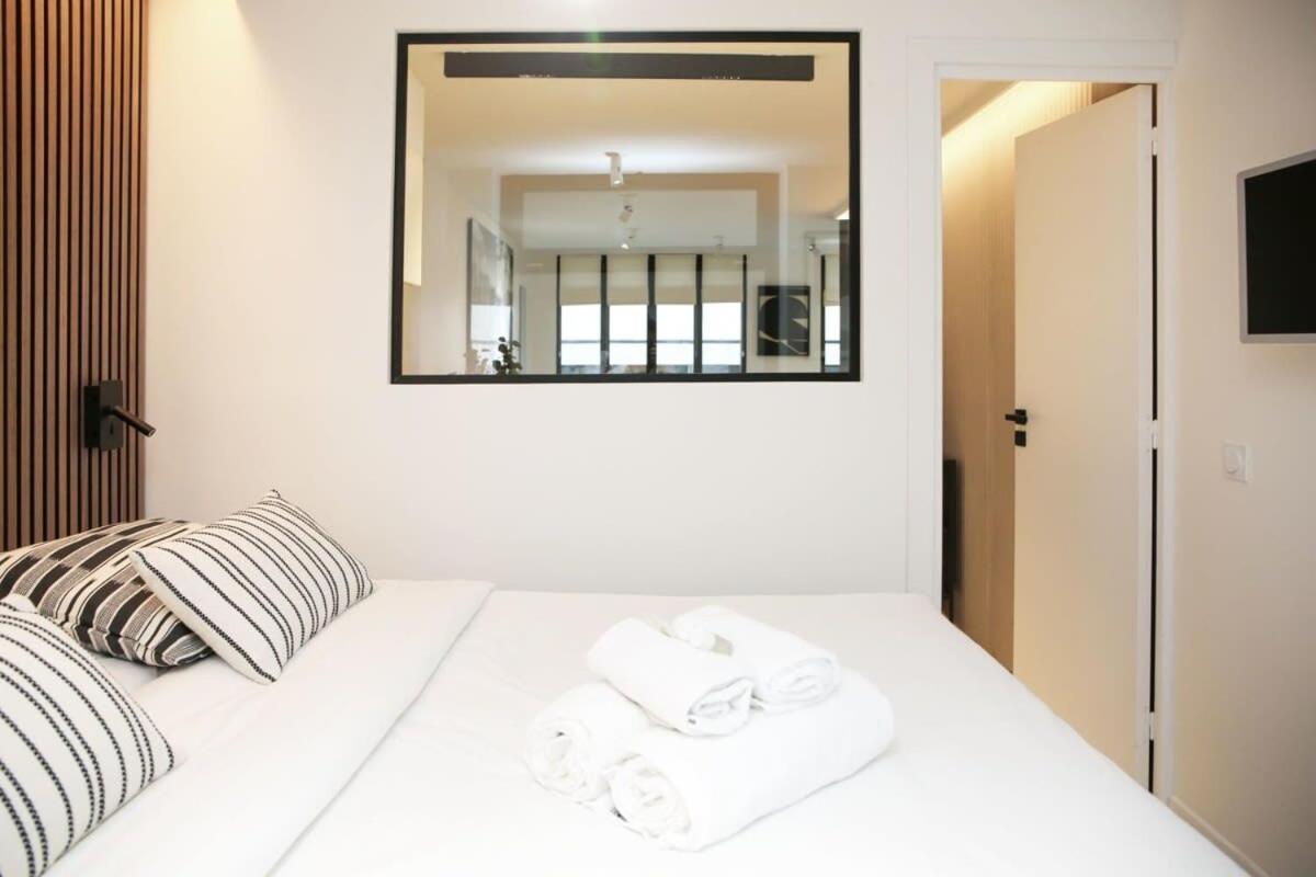 Logement Ideal En Famille - Porte Du Marais - 6P - Flat-Guest Paris Bagian luar foto